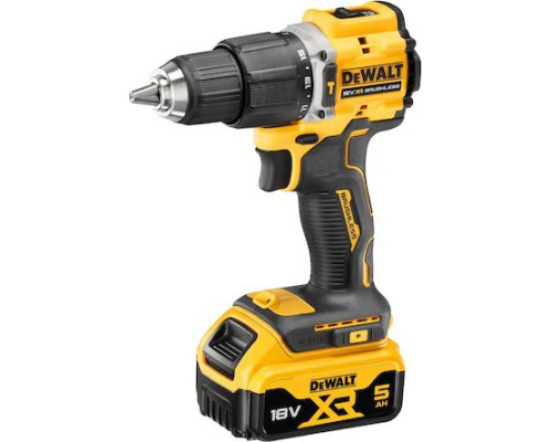 Акумуляторний дриль-шуруповерт Dewalt DCD100YP2T-QW 18 В 2 x 5 Ач