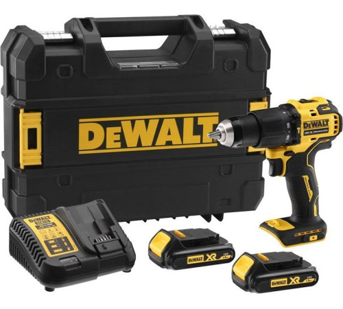 Акумуляторний дриль-шуруповерт Dewalt DCD709S2T 18 В 2 х 1,5 Аг