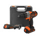 Дриль-шуруповерт Black&Decker Multievo MT218KB 18 В 2 х 1,5
