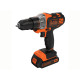 Дриль-шуруповерт Black&Decker Multievo MT218KB 18 В 2 х 1,5