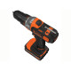 Дриль-шуруповерт Black&Decker Multievo MT218KB 18 В 2 х 1,5