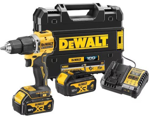 Акумуляторний дриль-шуруповерт Dewalt DCD100YM2T-QW 18 В 2 х 4 Ач