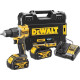 Акумуляторний дриль-шуруповерт Dewalt DCD100YM2T-QW 18 В 2 х 4 Ач