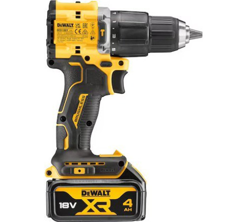 Акумуляторний дриль-шуруповерт Dewalt DCD100YM2T-QW 18 В 2 х 4 Ач