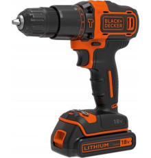 Акумуляторний дриль-шуруповерт Black&Decker BDCHD18 18 В 1 х 1,5 Ач