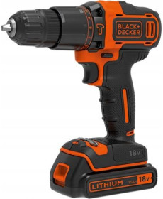 Акумуляторний дриль-шуруповерт Black&Decker BDCHD18 18 В 1 х 1,5 Ач