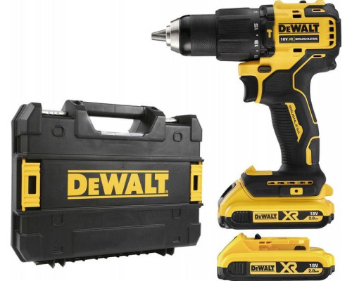 Акумуляторний дриль-шуруповерт Dewalt DCD709D2T 18 В 2 х 2 Ач