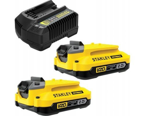 Акумуляторний дриль-шуруповерт Stanley SFMCD711D22 18 В 2 х 2 Ач