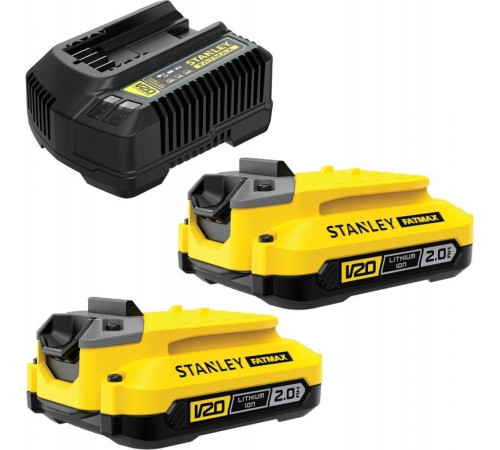 Акумуляторний дриль-шуруповерт Stanley SFMCD711D22 18 В 2 х 2 Ач