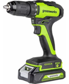 Акумуляторний дриль-шуруповерт Greenworks GD24DD35K2 24 В 1 х 2 Ач 