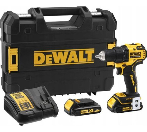 Дриль-шуруповерт Dewalt DCD708S2T 18 В 2 х 1,5 Ач