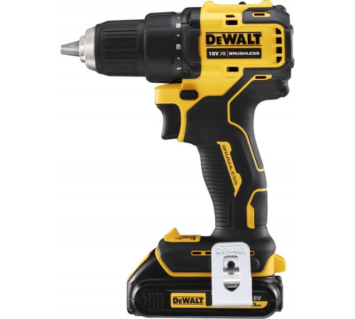 Дриль-шуруповерт Dewalt DCD708S2T 18 В 2 х 1,5 Ач