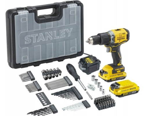 Акумуляторний дриль-шуруповерт Stanley ST V20 SFMCD715D2AF 60 Нм