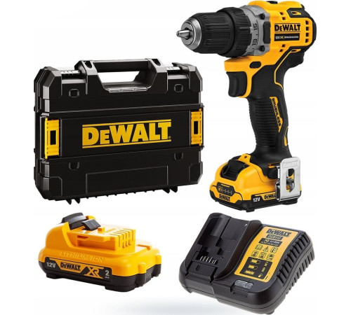 Акумуляторний дриль-шуруповерт Dewalt DCD701D2 12 В 2 х 2 Ач