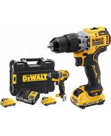 Акумуляторний дриль-шуруповерт Dewalt DCD706D2 12 В 2 х 2 Ач