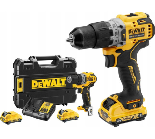 Акумуляторний дриль-шуруповерт Dewalt DCD706D2 12 В 2 х 2 Ач