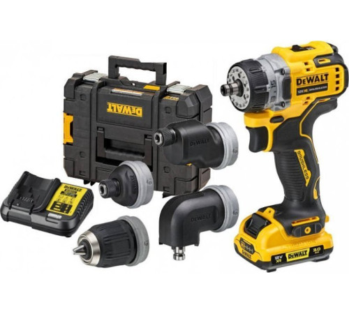 Акумуляторний дриль-шуруповерт Dewalt DCD703L2T 12 В 2 х 3 Ач