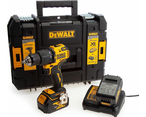 Акумуляторний дриль-шуруповерт Dewalt DCD709M2T 18 В 2 х 4 Ач