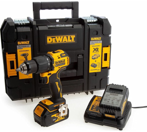 Акумуляторний дриль-шуруповерт Dewalt DCD709M2T 18 В 2 х 4 Ач