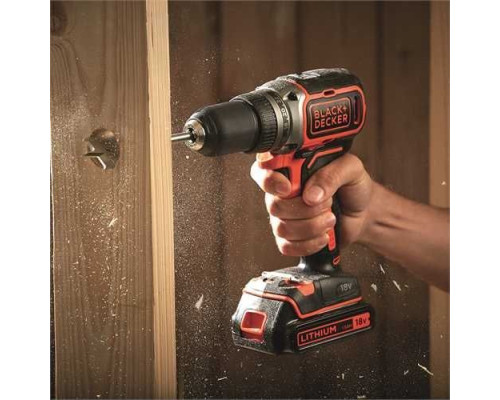 Акумуляторний дриль-шуруповерт Black&Decker BL186N 18 В