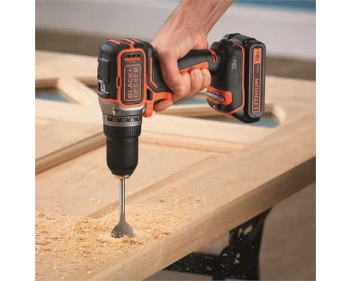 Акумуляторний дриль-шуруповерт Black&Decker BL186N 18 В