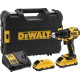 Акумуляторний дриль-шуруповерт Dewalt DCD709L2T 18 В 2 х 3 Ач