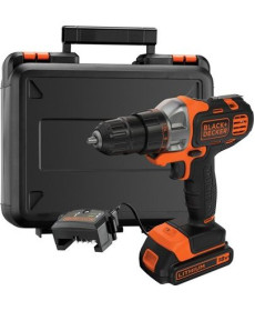 Акумуляторний дриль-шуруповерт Black&Decker Multievo MT218K 18 В 1 х 1,5