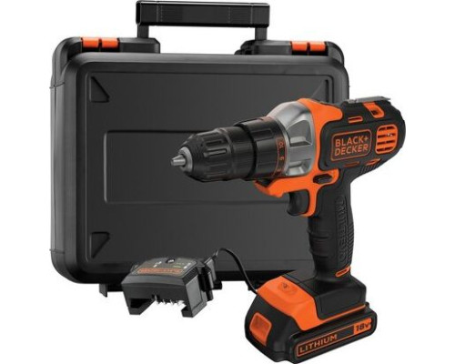 Акумуляторний дриль-шуруповерт Black&Decker Multievo MT218K 18 В 1 х 1,5