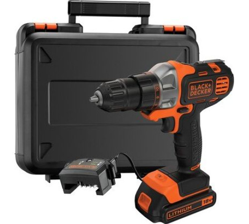 Акумуляторний дриль-шуруповерт Black&Decker Multievo MT218K 18 В 1 х 1,5