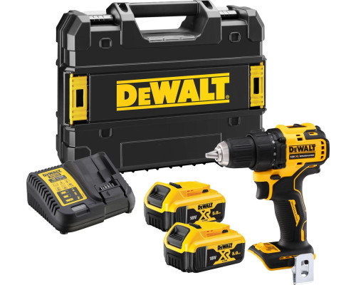 Акумуляторний дриль-шуруповерт Dewalt DCD708P2T 18 В 2 х 5 Ач