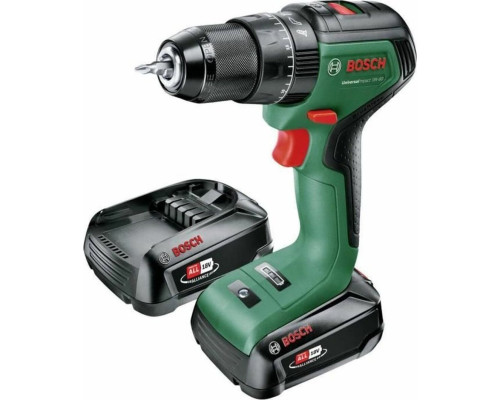 Акумуляторна ударна дриль BOSCH Green Universal Impact 18V-60, 18V, 1 батарея 2 Ач