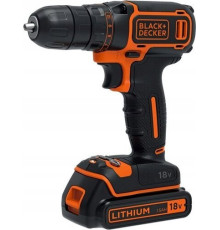 Акумуляторний дриль-шуруповерт Black+Decker BLACK+DECKER DRILL-DRIVER 18V ​​​​1x1.5AH BDCD18K