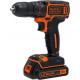 Акумуляторний дриль-шуруповерт Black+Decker BLACK+DECKER DRILL-DRIVER 18V ​​​​1x1.5AH BDCD18K