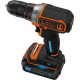 Акумуляторний дриль-шуруповерт Black+Decker BLACK+DECKER DRILL-DRIVER 18V ​​​​1x1.5AH BDCD18K