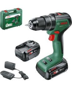  Акумуляторна ударна дриль BOSCH Green Universal Impact 18V-60, 18V, 2 батареї по 2 Ач