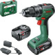 Акумуляторна ударна дриль BOSCH Green Universal Impact 18V-60, 18V, 2 батареї по 2 Ач