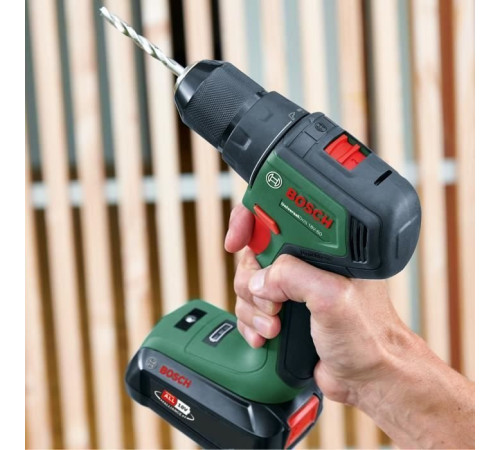 Акумуляторна ударна дриль BOSCH Green Universal Impact 18V-60, 18V, 2 батареї по 2 Ач Акумуляторна ударна дриль BOSCH Green Universal Impact 18V-60, 18V, 2 батареї по 2 Ач