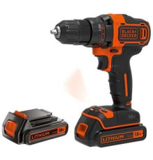 Акумуляторний риль-шуруповерт Black&Decker BDCDD186KB 18 В 2 x 1,5 Ач