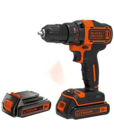 Акумуляторний риль-шуруповерт Black&Decker BDCDD186KB 18 В 2 x 1,5 Ач