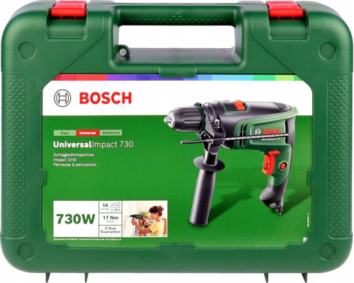 Дриль ударна електрична Bosch BOSCH Green Universal Impact 730