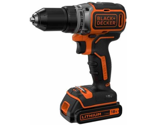 Акумуляторний дриль-шуруповерт Black&Decker BL186KB 18 В 2 х 1,5 Аг