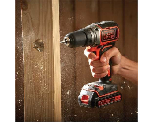 Акумуляторний дриль-шуруповерт Black&Decker BL186KB 18 В 2 х 1,5 Аг