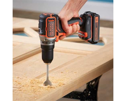 Акумуляторний дриль-шуруповерт Black&Decker BL186KB 18 В 2 х 1,5 Аг