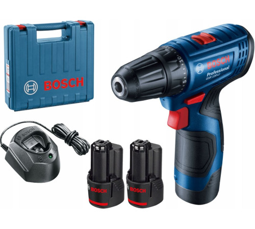 Акумуляторний дриль-шуруповерт Bosch GSR 120-LI 12 V 2 x 2 Ah