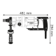 Дриль для алмазного свердління Bosch GDB 180 WE 2000Вт