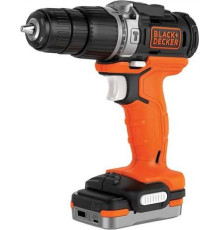 Акумуляторний дриль-шуруповерт Black&Decker BDCHD12S1 12 В 1 х 1,5