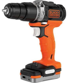 Акумуляторний дриль-шуруповерт Black&Decker BDCHD12S1 12 В 1 х 1,5