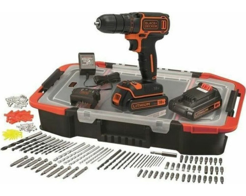 Дриль/шуруповерт Black&Decker Black & Decker BDCDC18BAST-QW