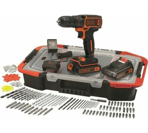 Дриль/шуруповерт Black&Decker Black & Decker BDCDC18BAST-QW