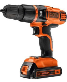 Акумуляторний дриль-шуруповерт Black&Decker BL188KB 18 В 2 х 1,5 Аг